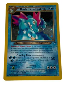 Pokemon 2002 Neo Destiny DARK FERALIGATOR #5/105 HOLO Rare! Unlimited MP - Image 1