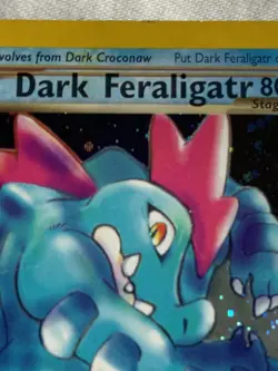 Pokemon 2002 Neo Destiny DARK FERALIGATOR #5/105 HOLO Rare! Unlimited MP - Image 3