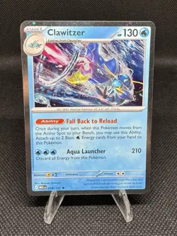 Pokemon Mega Evolution #38/132 Clawitzer Cosmos Holo - Image 1