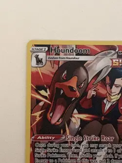 Houndoom Ultra Rare SWSH09: Brilliant Stars Trainer Gallery TG10/TG30 NM Pokemon - Image 2