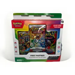 Pokemon First Partner Illustration Collection Series 1 Promo Box - FAST SHIP - Image 1