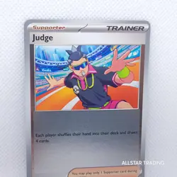 NM - Judge 076/088 Rev Holo Pokemon Perfect Order Pokemon ME03 - Image 2