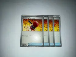 4x Crushing Hammer - 071/088 - ME03: Perfect Order (ME03) Pokemon Playset x4 - Image 2