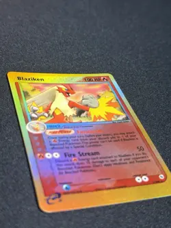Blaziken Reverse Holo Rare Vintage Ereader Pokemon EX Ruby Sapphire - 3/109 - Image 1