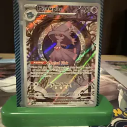 Pokemon TCG Mismagius IR 212/193 Paldea Evolved Illustration Rare Holo NM - Image 1