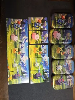 Ascended Heroes Mini Tin EMPTY Set of 5 (Connecting Arts) - Pokemon TCG - Image 4