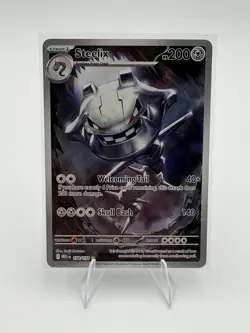 Steelix 150/132 Illustration Rare Mega Evolution Pokemon Near Mint - Image 1