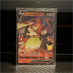 The Pokemon Company Lance's Charizard V SWSH133 Promo Holo ENG 2021 220 HP - Image 1