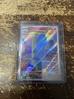 Pokemon Wailord 162/159 Sv09: Journey Together Illustration Rare Holo 240 HP NEW - Image 1