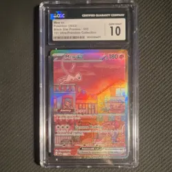 The Pokemon Company Mew ex Promo Holo EX Black Star 053 CGC 10 Gem Mint 2023 - Image 1