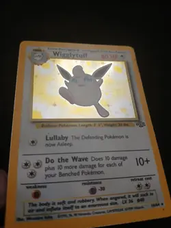 Pokemon TCG Wigglytuff Jungle 16/64 Holo Unlimited Holo Rare - Image 2