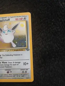 Pokemon TCG Wigglytuff Jungle 16/64 Holo Unlimited Holo Rare - Image 3
