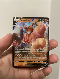 Conkeldurr V 040/078 Pokemon GO Holo - Image 1
