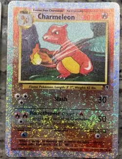 Vintage Pokemon Legendary Collection Reverse Holos – Mewtwo Charmeleon Machamp - Image 2