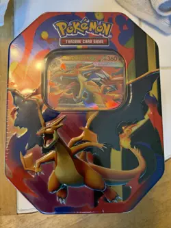 Pokemon TCG Charizard EX Tin – New Release – Factory Sealed 🔥 - Image 1