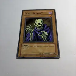 Yu-Gi-Oh! Skull Servant Legend of Blue Eyes White Dragon LOB-004 1st - LP! - Image 4