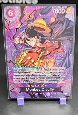 ONE PIECE OP-15 Adventure on KAMI's Island ST26-005 SP Monkey D. Luffy ENGLISH - Image 1