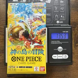 Heavy 13.53g One Piece Sealed Adventure On Kami's Island OP-15 Japanese Booster - Image 1