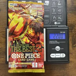 Heavy 22.00g One Piece Sealed The Best Vol.2 PRB-02 Japanese Booster Pack - Image 1