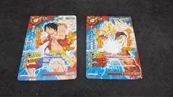 One Piece Miracle Battle Carddass V Jump Son Goku Luffy Promo Vintage - Image 1
