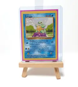 Pokemon Schiggy Basis Set 63/102 Near Mint mit Toploader - Image 1