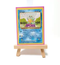 Pokemon Schiggy Basis Set 63/102 Near Mint mit Toploader - Image 2