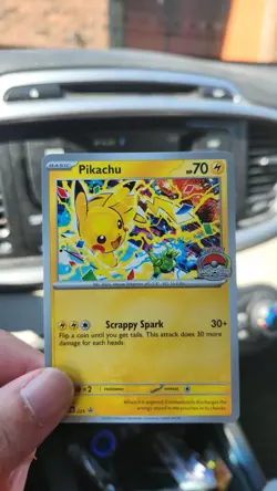 Pokemon TCG Worlds 2025 Pikachu Promo Near Mint - Image 1