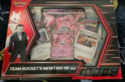 Pokemon TCG: Team Rocket's Mewtwo Ex Box Destined Rivals - BRAND NEW AND SEALED - Image 1