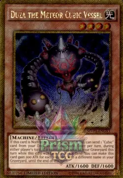 Duza the Meteor Cubic Vessel Ultra Rare #MVP1-ENSV1 Yugioh Ultra Rare - Image 1