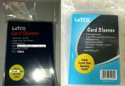 160: 100 Sleeve-Covers + 60 LaTCG YuGiOh Size Deck Protector Best Way to Protect - Image 1