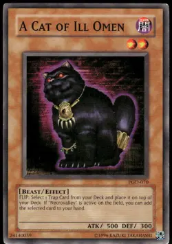 A Cat of Ill Omen Common Pharaonic Guardian PGD-070 LP - Image 1