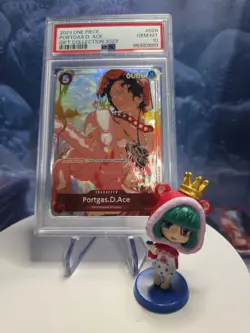 PSA 10 Portgas D Ace ST01 008 2023 Gift Collection Promo One Piece Card GEM MT - Image 1