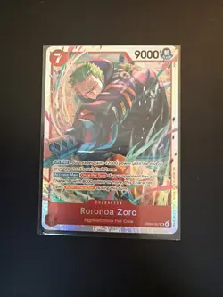One Piece TCG - Roronoa Zoro EB04-007 SR Adventure On Kami's Island OP15 - ENG - Image 1