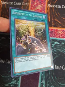 Yu-Gi-Oh! Banishment of the Darklords DESO-EN034 Secret Rare 1st Edition NM - Image 2