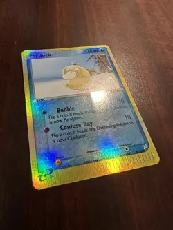 Pokemon TCG Psyduck Reverse Holo Card 44/95 Team Magma vs Team Aqua MP - Image 4