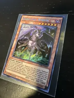 Yugioh Darklord Amdusc DESO-EN033 Secret Rare 1st Ed NM - Image 2