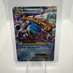Pokemon TCG Mega Blastoise EX Card 30/146 Mega Blastoise LP - Image 1