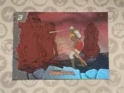 Dragon’s Lair Foil The Mudmen Holo Holofoil 38 Series 1 Collector Parallel Card - Image 1