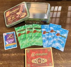 Redemption Trading Card Game TCG 10th Anniversary Gift Set with Tin. New! - Image 1