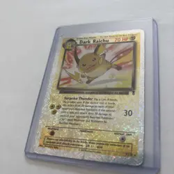 Dark Raichu Legendary Reverse Holo #7/110 Rare WOTC Pokemon TCG Card Firework HP - Image 2