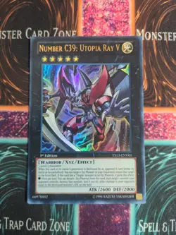 Yu-Gi-Oh! Number C39: Utopia Ray V YS13-ENV01 1st Edition Ultra Rare MP - Image 1