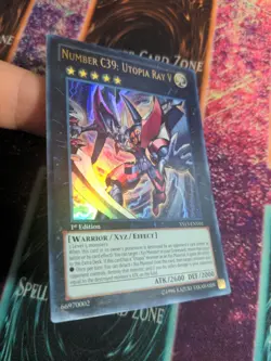 Yu-Gi-Oh! Number C39: Utopia Ray V YS13-ENV01 1st Edition Ultra Rare MP - Image 2