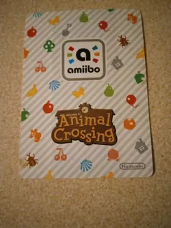Dotty #335 - Amiibo Card - Animal Crossing Series 1 - Authentic Nintendo - Image 2