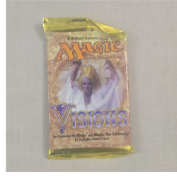Magic: The Gathering Visions Booster Pack 1 Pack (15 Cards) English 1996 - Image 1