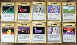 Set 30 Japanese Pokemon Card 1996 Base Gym Set Trainer Sabrina Vermilion City... - Image 3