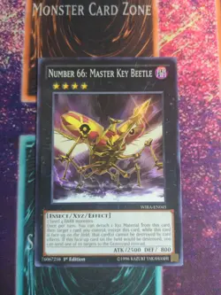 Yu-Gi-Oh! Number 66: Master Key Beetle WIRA-EN045 1st Edition Common NM - Image 1