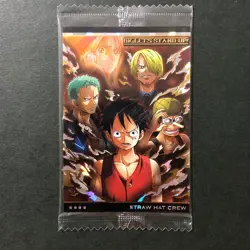 S5377 Straw Hat Crew 5-SEC2 Japanese One Piece Wafer Card Sealed Luffy Nami YF26 - Image 1