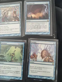 Magic the Gathering Lot of Blue Rares/Mythic Cards From Various Sets - Image 2