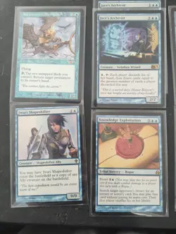Magic the Gathering Lot of Blue Rares/Mythic Cards From Various Sets - Image 4