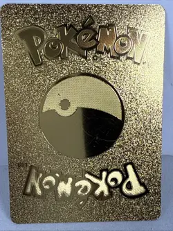 Charmander, Bulbasaur & Squirtle GX 3/99 HP140 Gold Foil Fan Art Display Card - Image 3